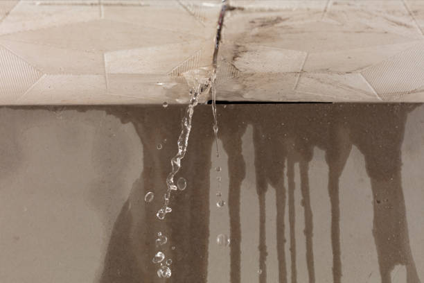 Professional Water Damage Inspection technician working in Misenheimer, NC